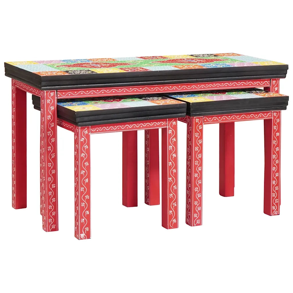 Tavolino 2 pz | Tavolo laterale Multicolore