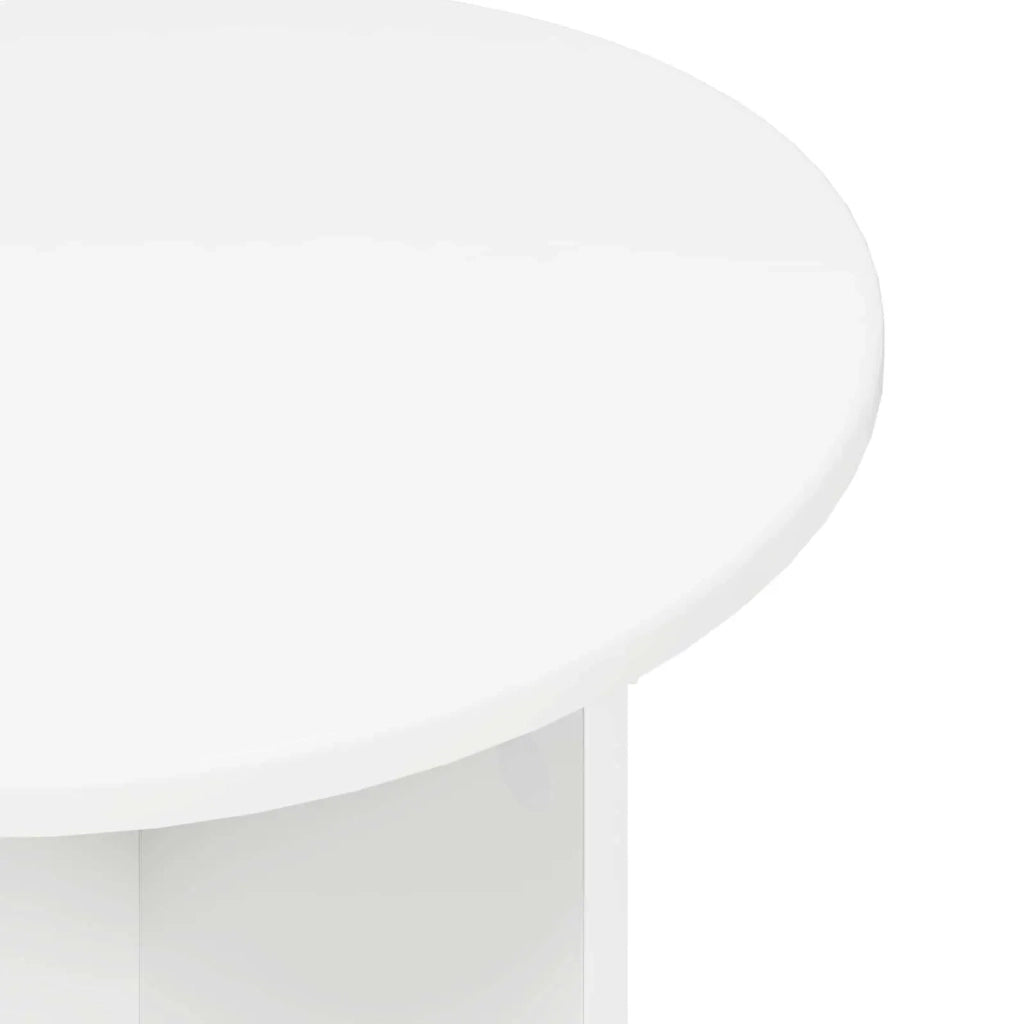 Set tavolini 2 pz | Tavolo laterale Bianco Legno ingegnerizzato