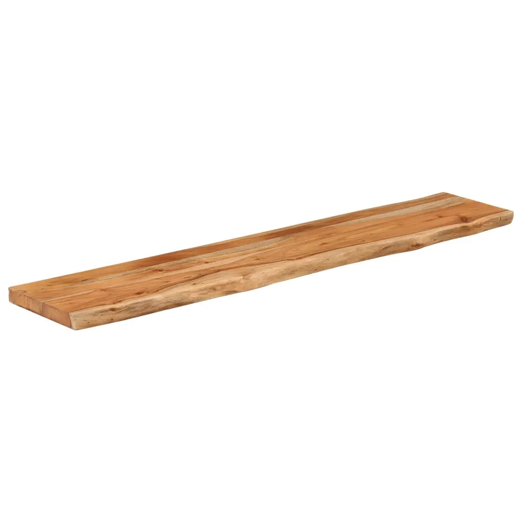 Dessus de table 160x30x2,5 cm rectangulaire bois massif acacia