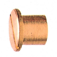 SC TESTINA CIECA 6MA OTTONE 10 PZ- 5,0 pz