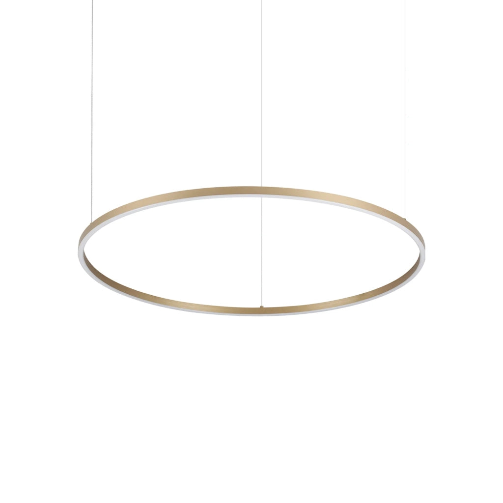 Lampada a Sospensione Oracle Collezione ORACLE LED 53W Luce Naturale Ottone Ideal Lux
