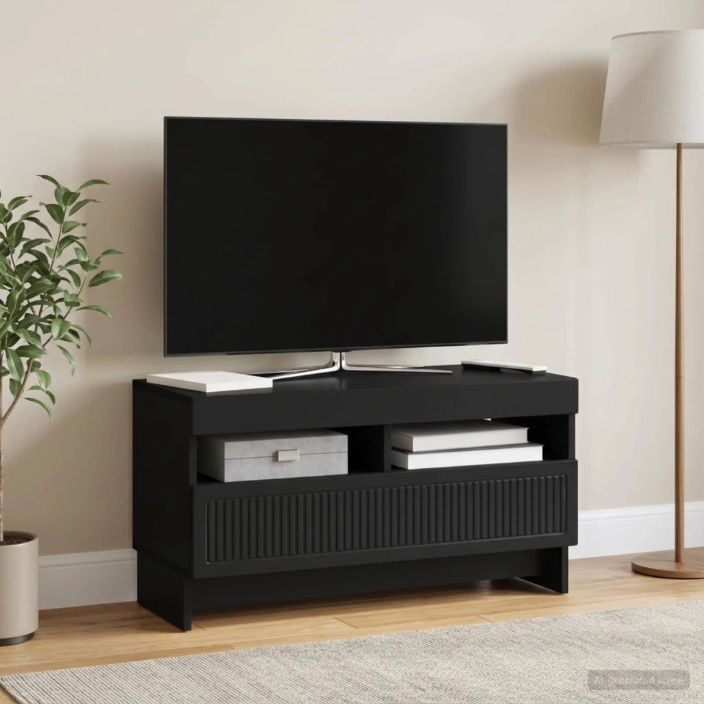 Mobile TV LED ALKMAAR 81 x 35 x 43 cm Nero Legno ingegnerizzato 896116