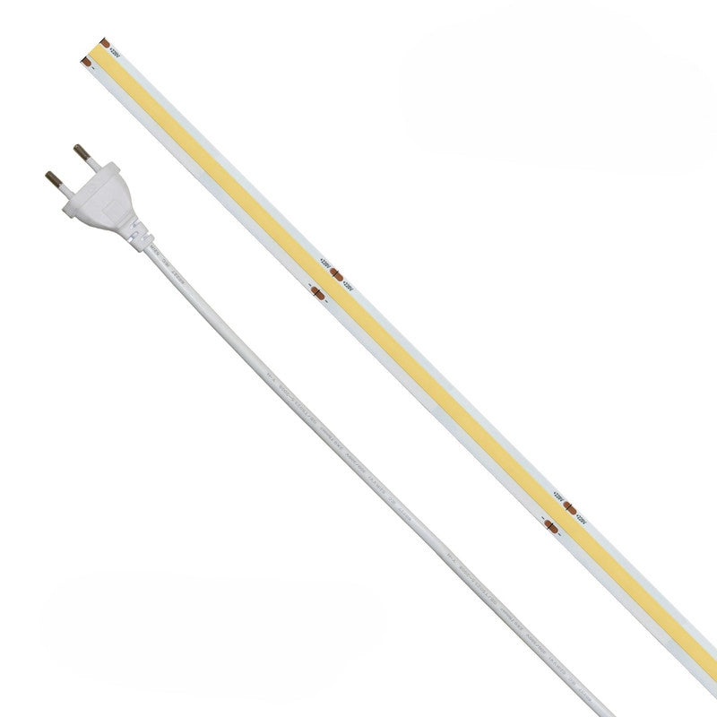Striscia led 5m COB IP20 monocolore da 15W/MT 12V - 6500K