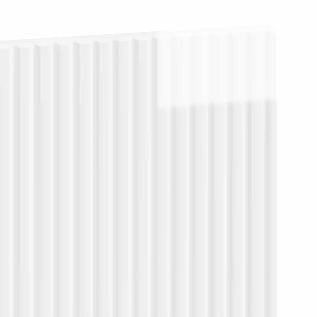 Testiera da Muro ARNHEM Bianco Lucido Legno ingegnerizzato 896739