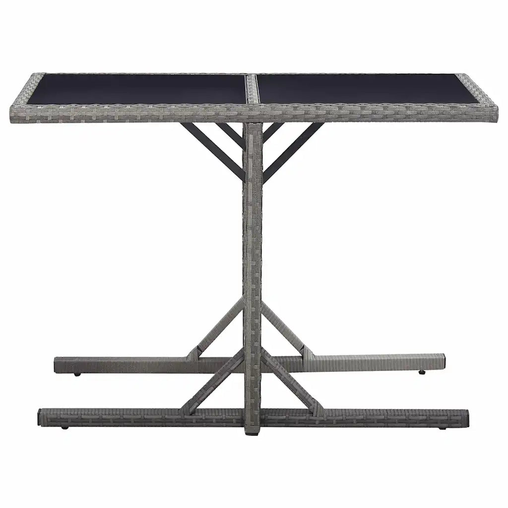 Set Mobili da Pranzo per Giardino 3 pz Grigio 3072477