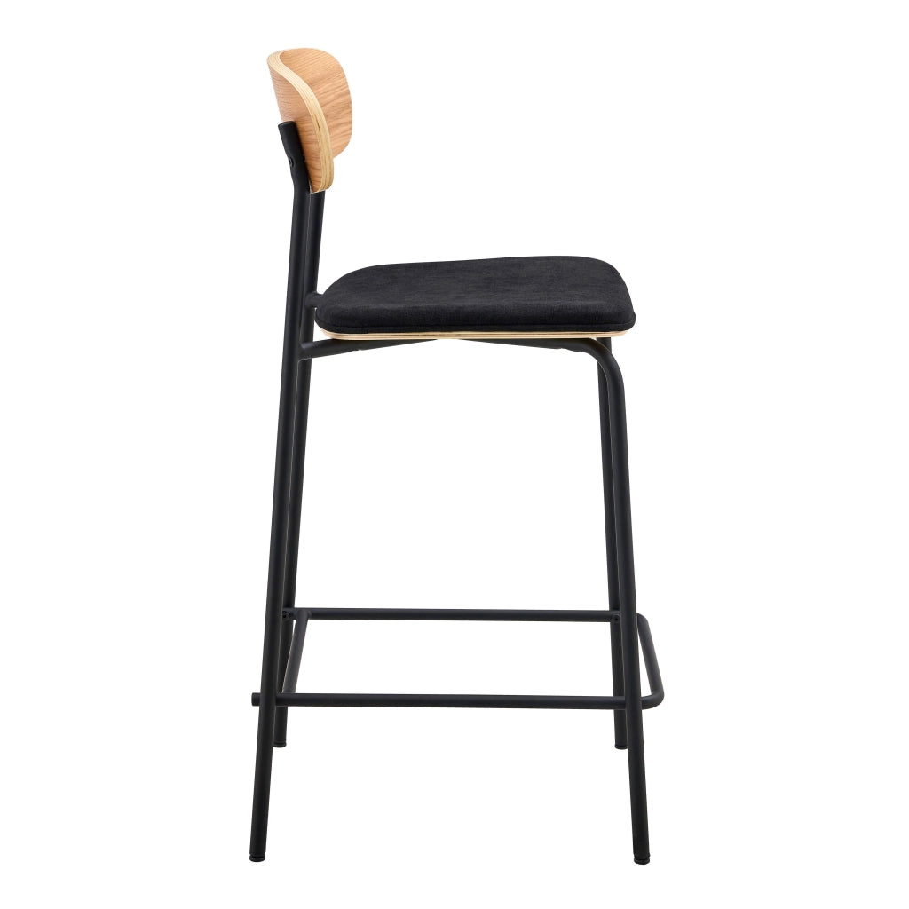 Oviala - Set di 2 seggioloni in legno nero