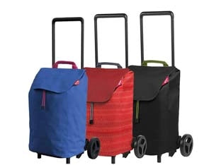 CARRELLO SPESA 40 LITRI EASY  nero    GIMI