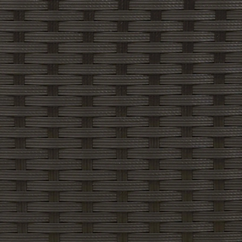 Set da pranzo per esterni 7 pz polyrattan 3422308