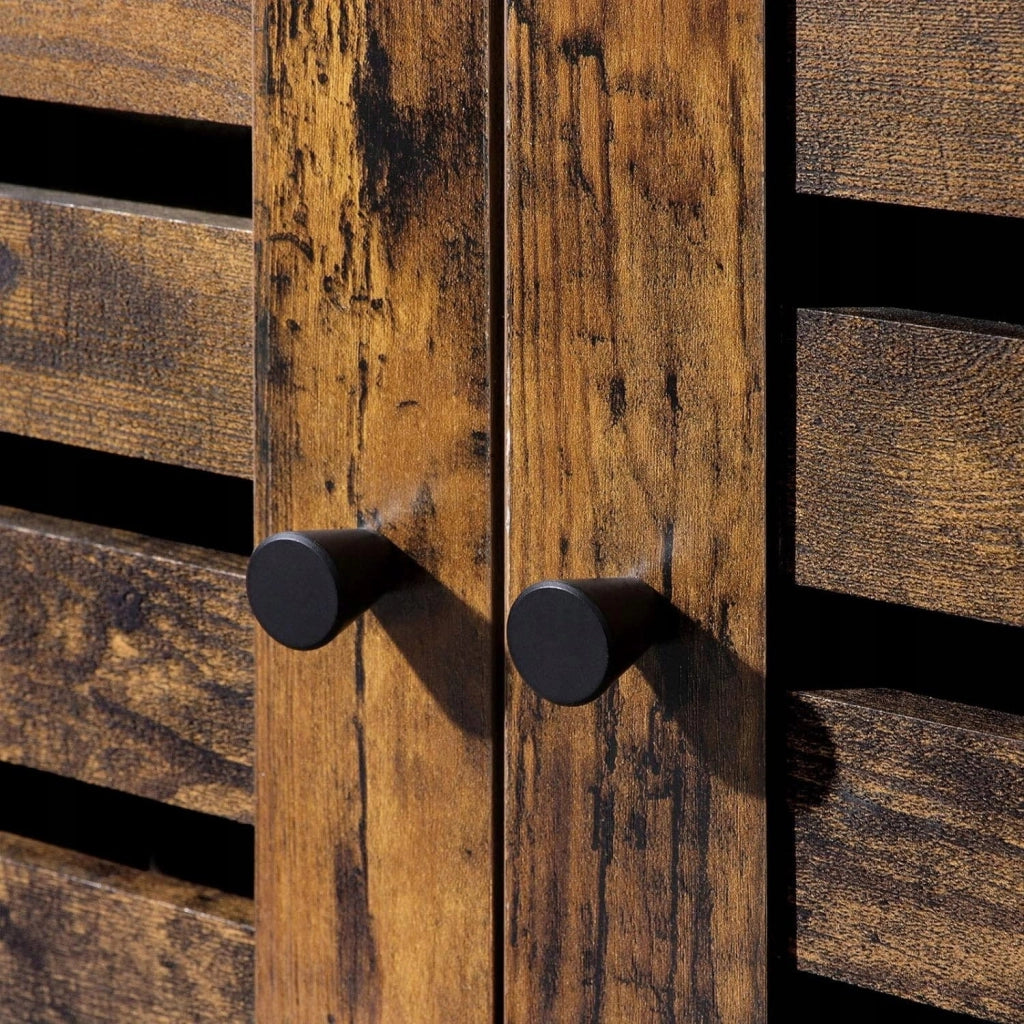 Mobiletto da bagno Valora rustico marrone sottolavabo in stile loft | durevole