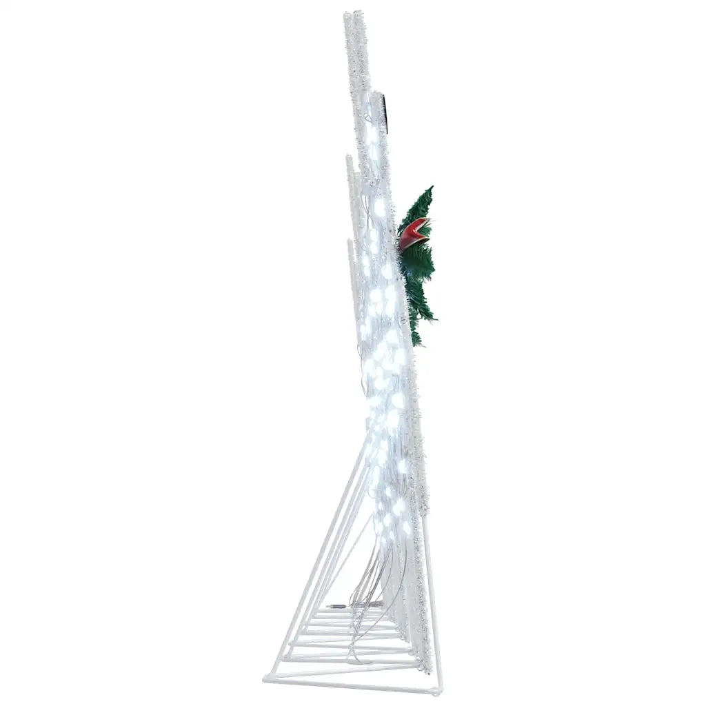 Renne LED 7 pz Argento 43 x 18 x 66 cm Tessuto 3385891