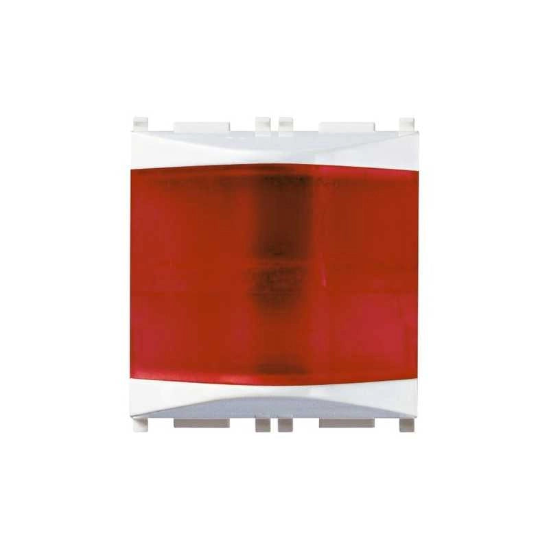 14387.R Spia Prismatica Rosso Bianco Plana