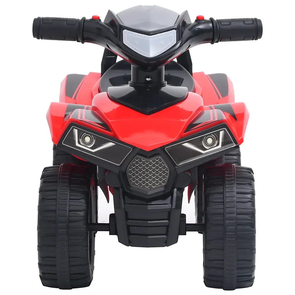 Quad Cavalcabile per Bambini Buon Anno Rosso 80319