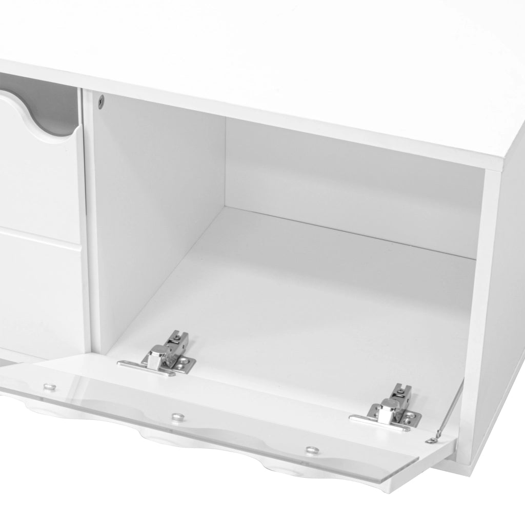 Mobile porta TV bianco 170 cm con 4 ante