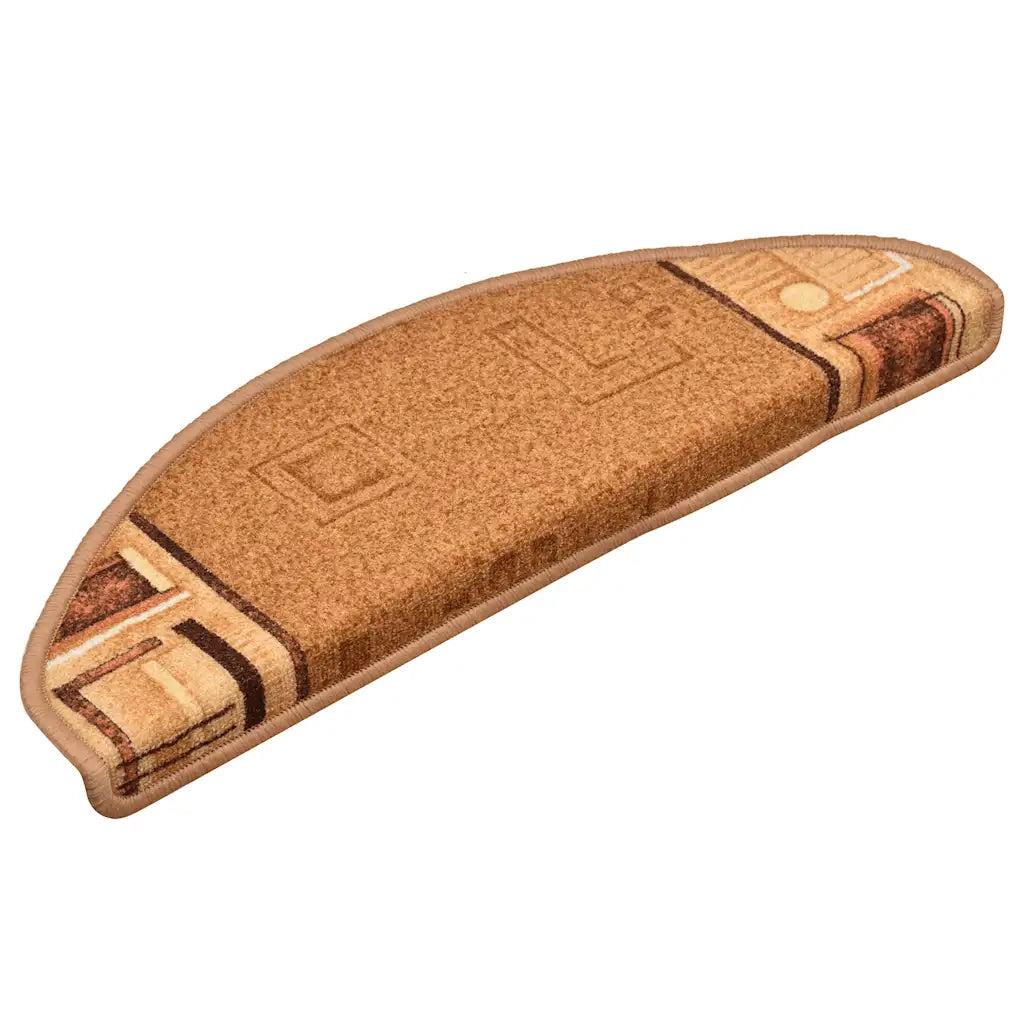 Tappetini per Scale Autoadesivi 5 pz | Gradini per Scale 65x21x4 cm Beige