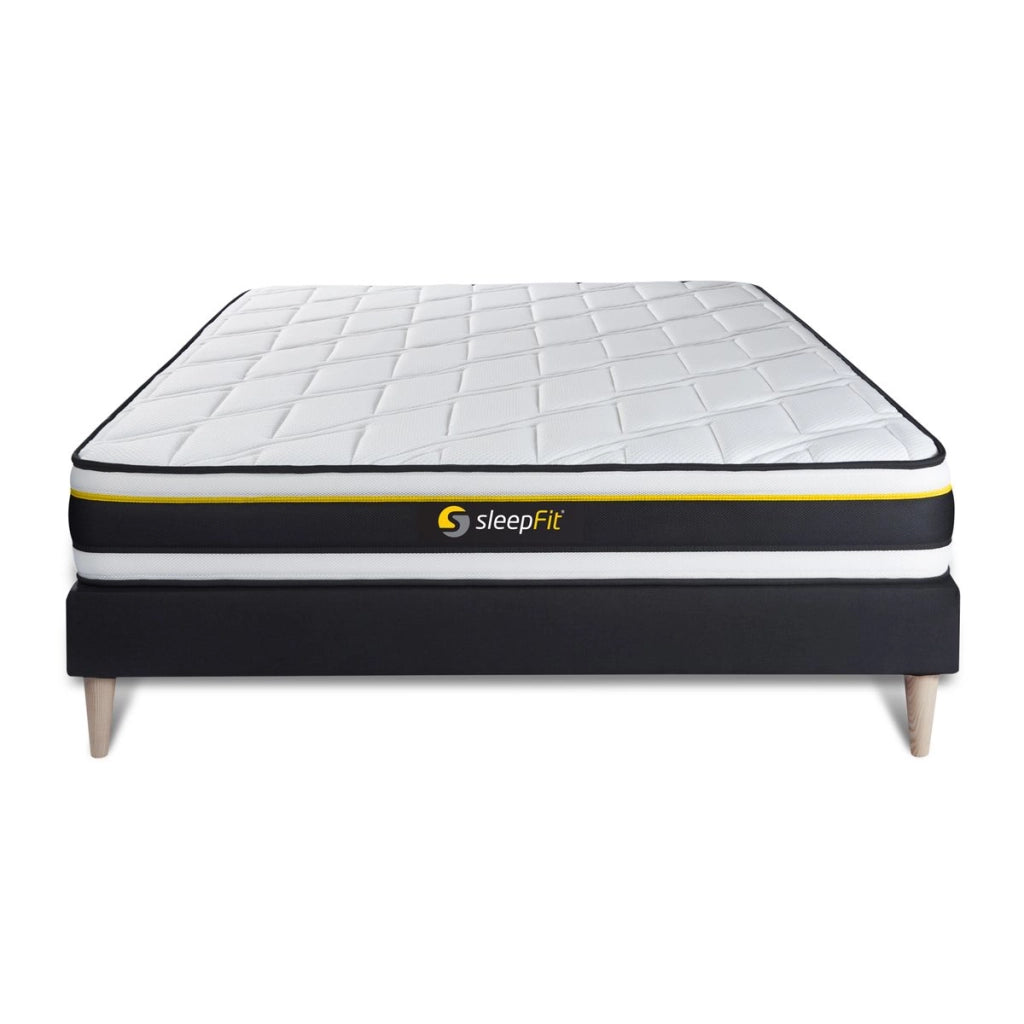 Kit rete e materasso SOFT 135x200cm - Foam HD - Molto rigido