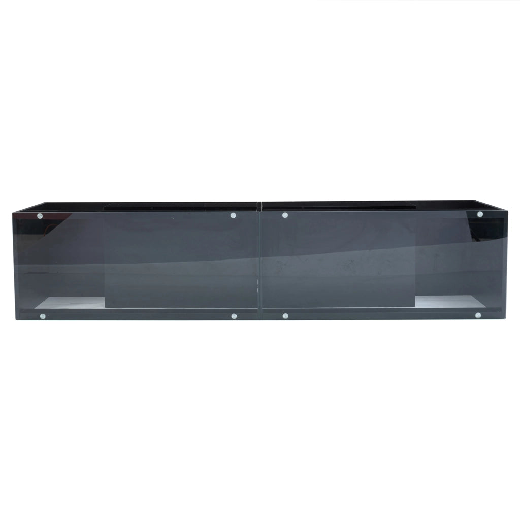Mobile TV nero lucido con illuminazione LED