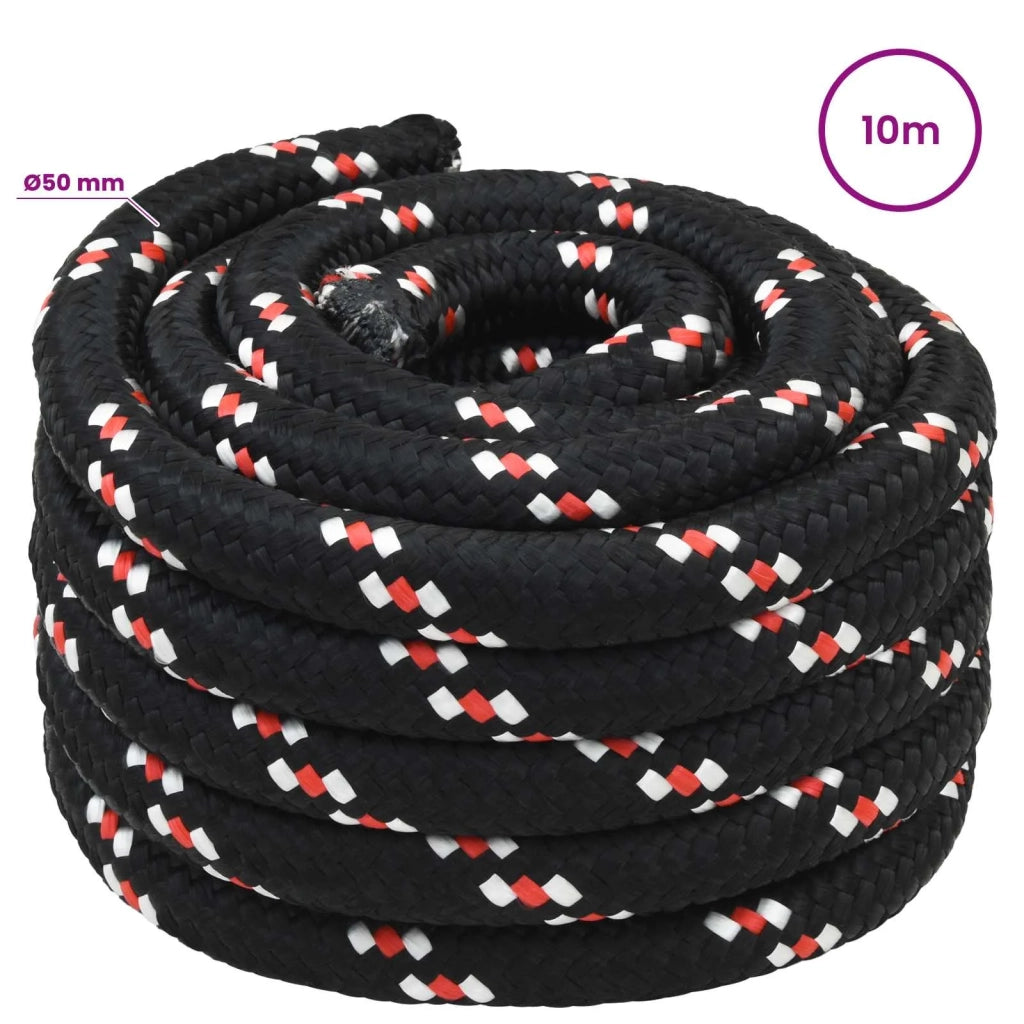 Corda multiuso 50 mm 10 m Nero e Rosso PP 3472756