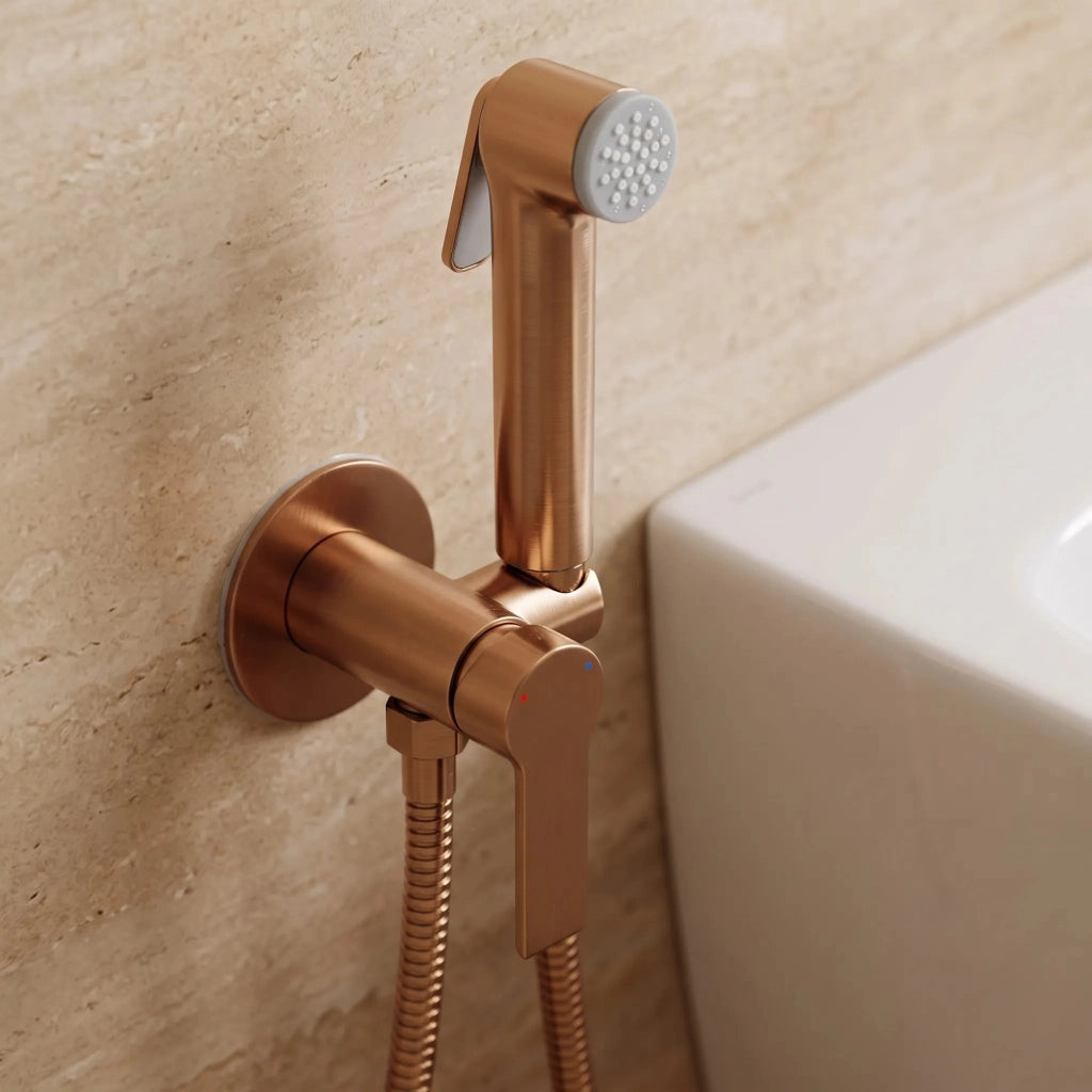 Rubinetto Bidet Rea Argus Brush Copper