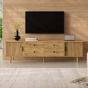Mobile TV 165 cm in MDF effetto legno
