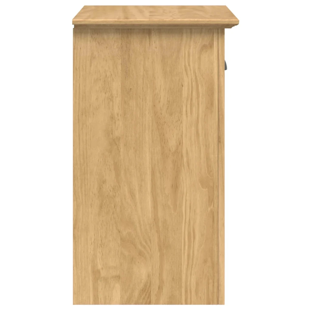 Comodino | Armadio da Notte | Mobiletto da notte BODO Marrone miele 53 x 38,5 x 67 cm