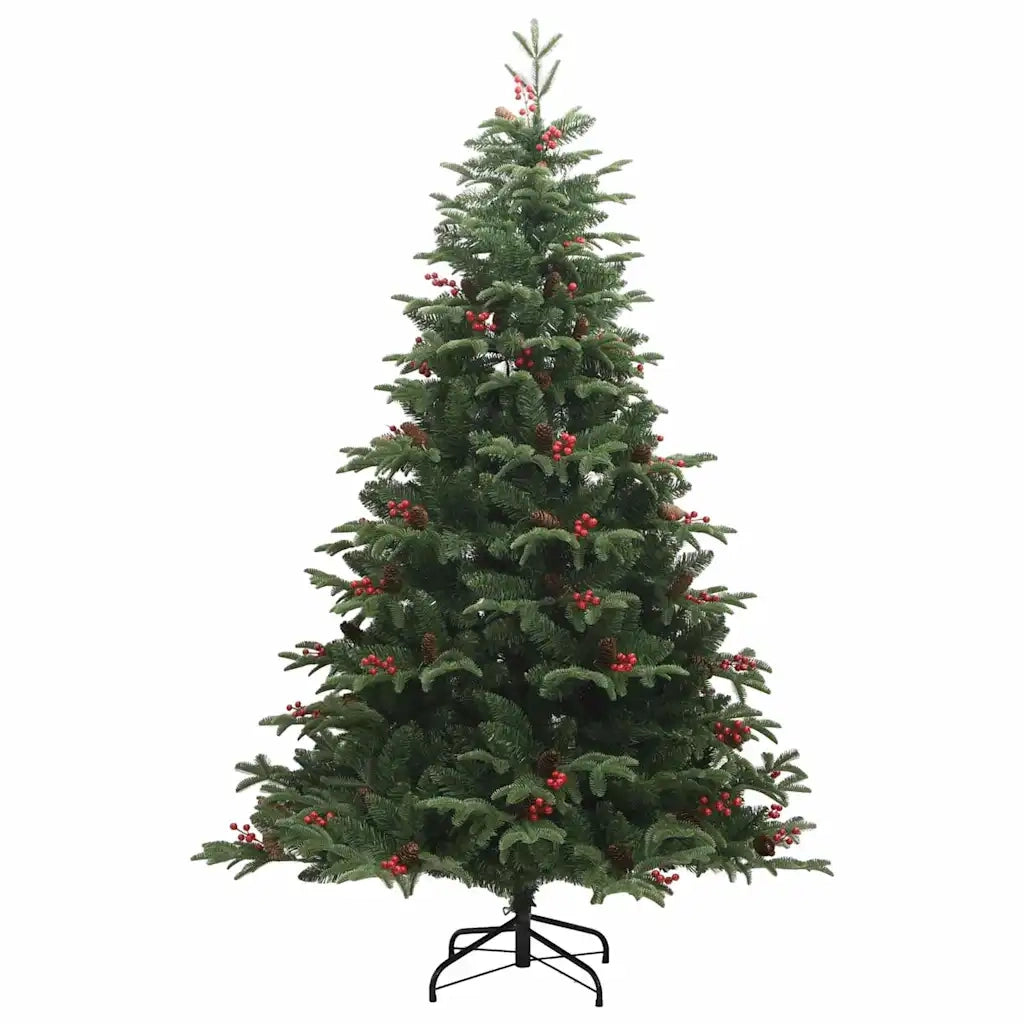 Albero di Natale artificiale con 300 LED Verde 240 cm 3395574