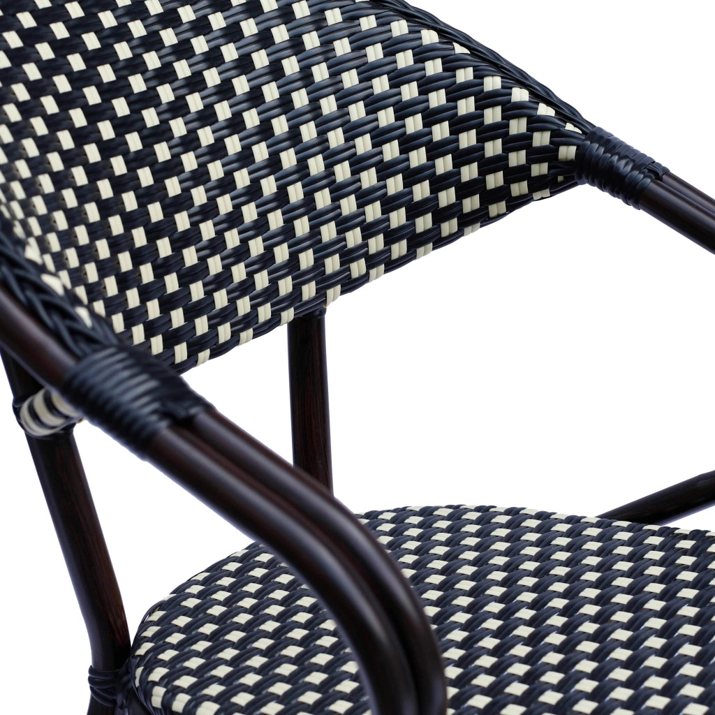 Oviala - Poltrona in alluminio nero