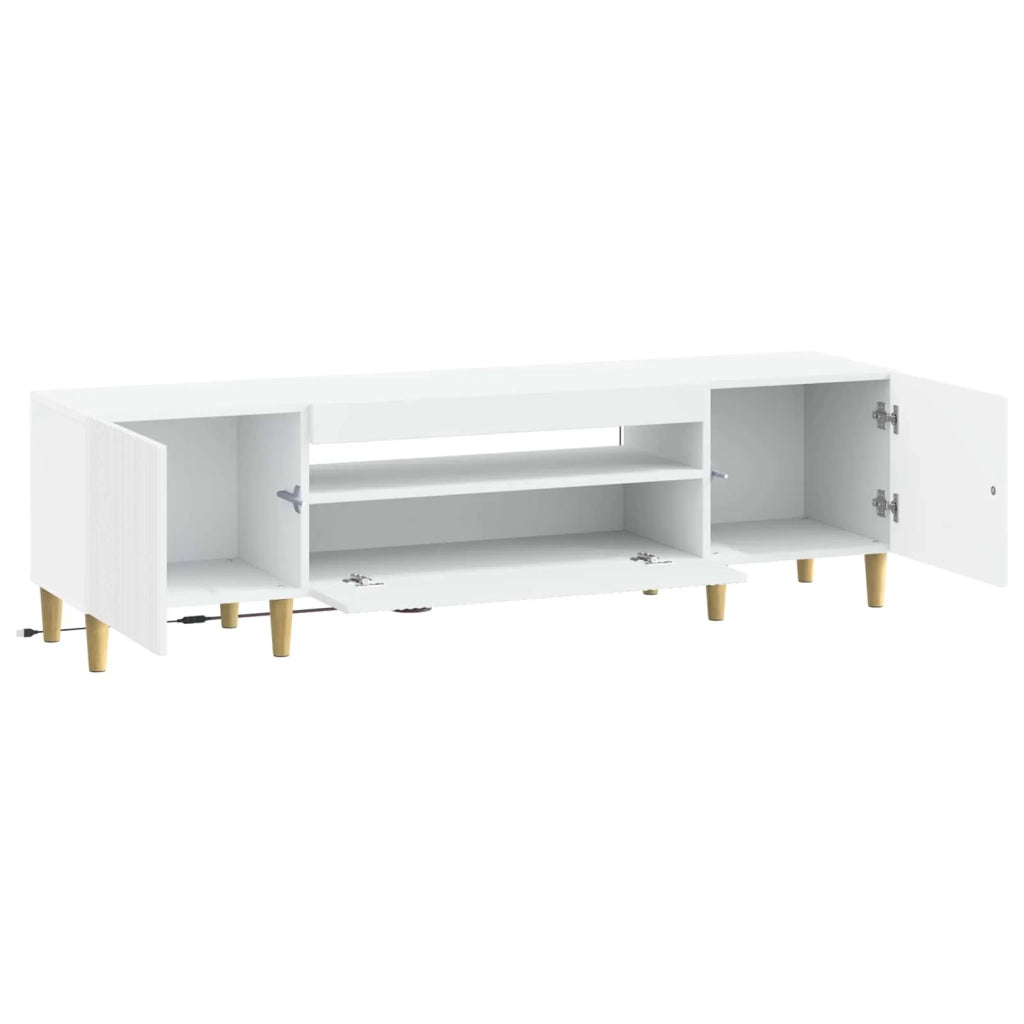 Mobile TV LED ARNHEM 153 x 35 x 43 cm Bianco 896685