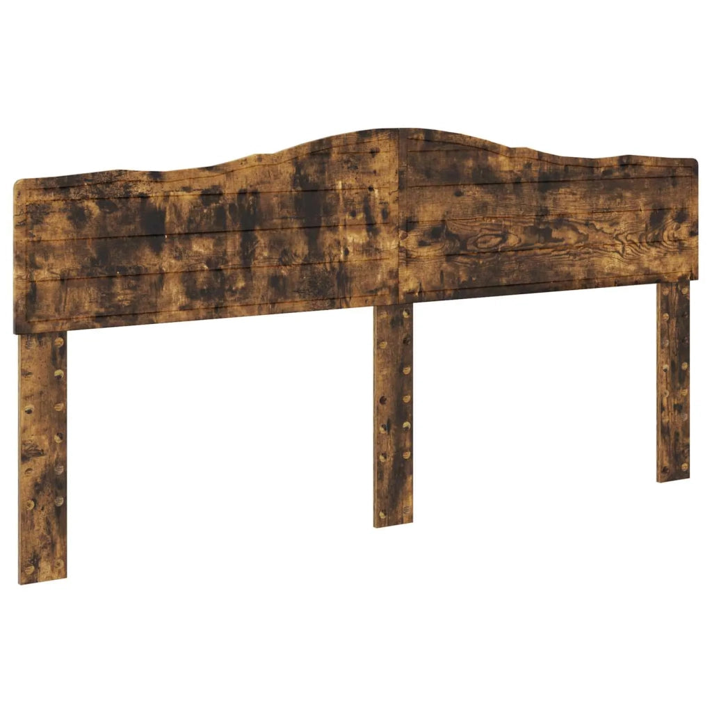 Letto matrimoniale | Letto per adulti | Struttura del letto Rovere fum¨¦ 180 x 200 cm Pino massello