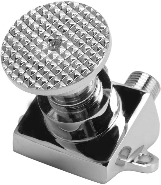 Pedale per il piede con valvola in acciaio inossidabile - Rubinetto per acqua a piede risparmiatore - Lavarsi le mani in modo igienico - Facile da utilizzare - Incluso set di viti espansive - Flusso d'acqua costante