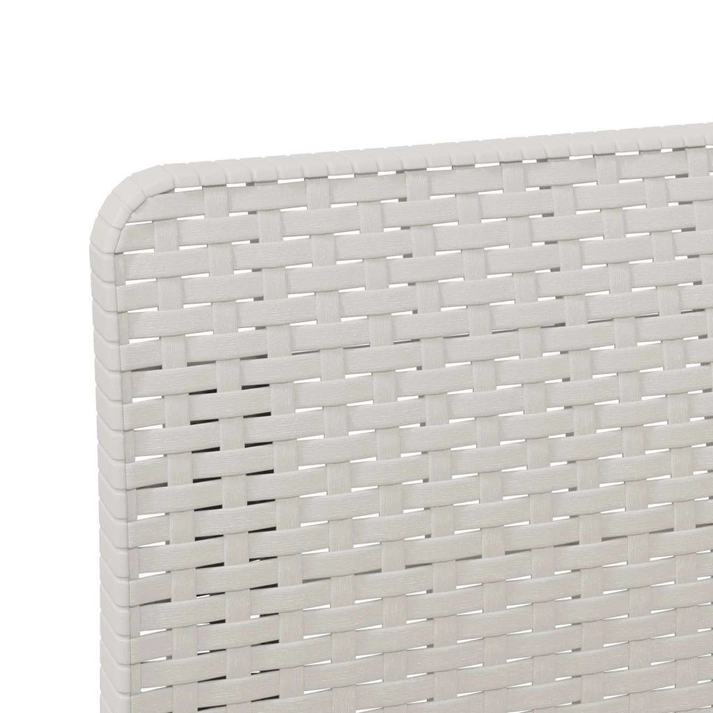 Divano da giardino 3 posti con cuscini in look rattan 3 posto 8011969
