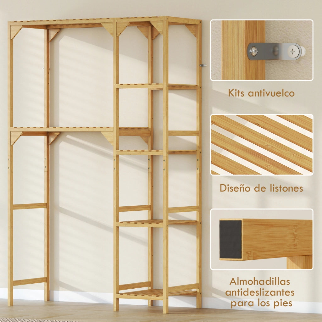 Scaffale Bagno Bamb¨´ ¨C Xylo ¨C Ripiani Regolabili Naturale