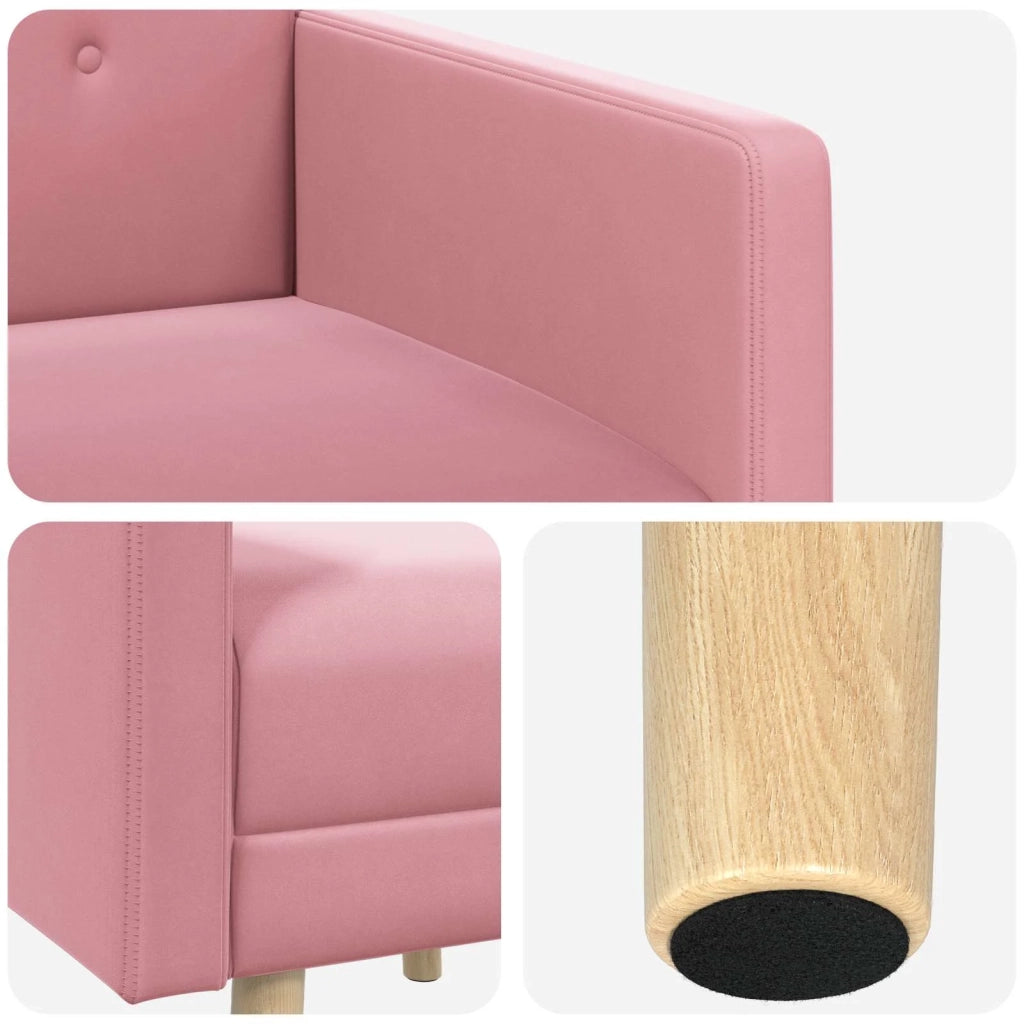 Poltrona decorativa Rosa Velluto 42044799