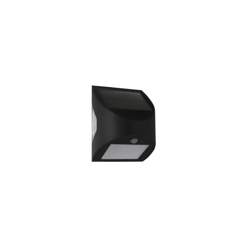 Faretto LED solare Arcadia Max 3 W Nero – Stile moderno – Century