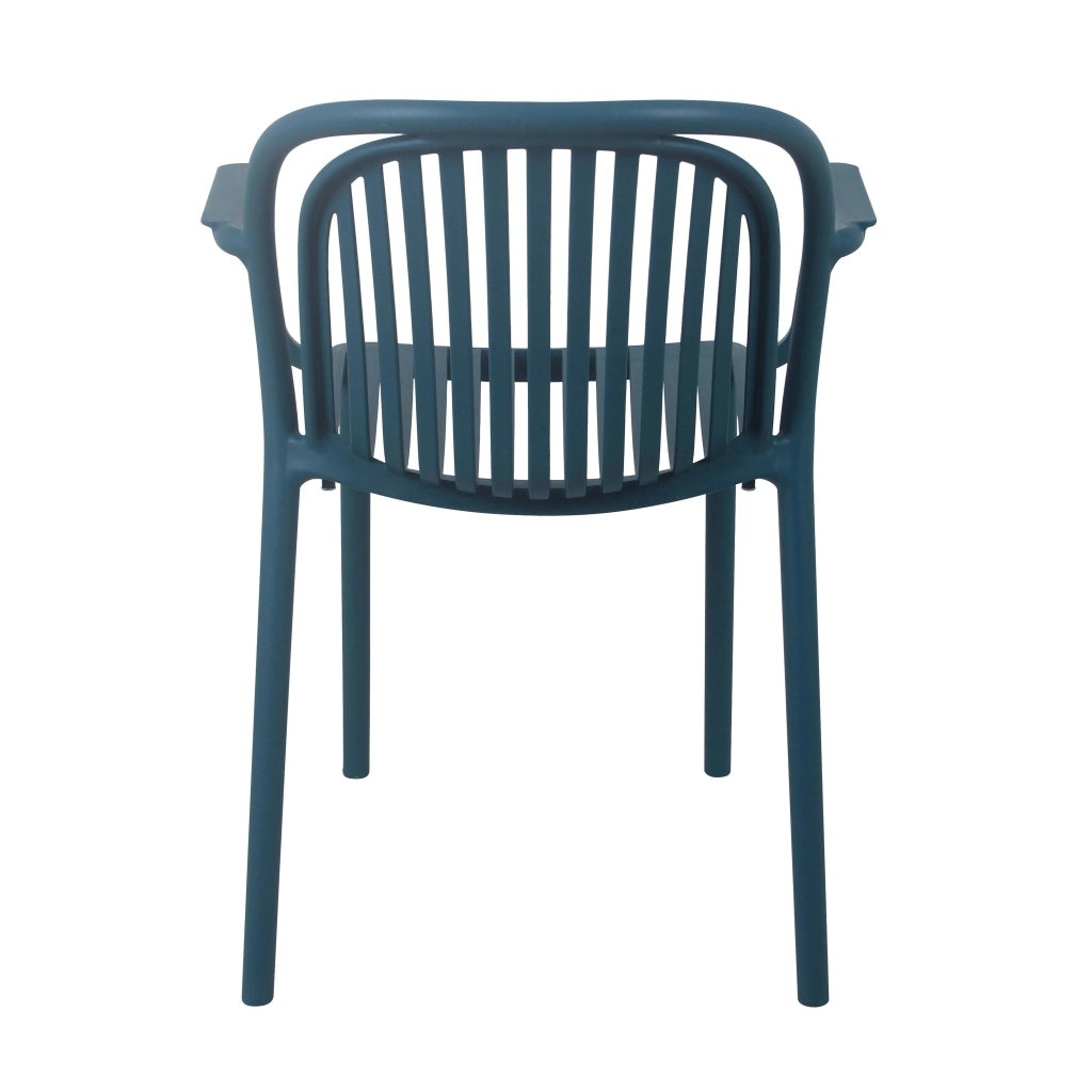 Oviala - Poltroncina da terrazzo blu anatra