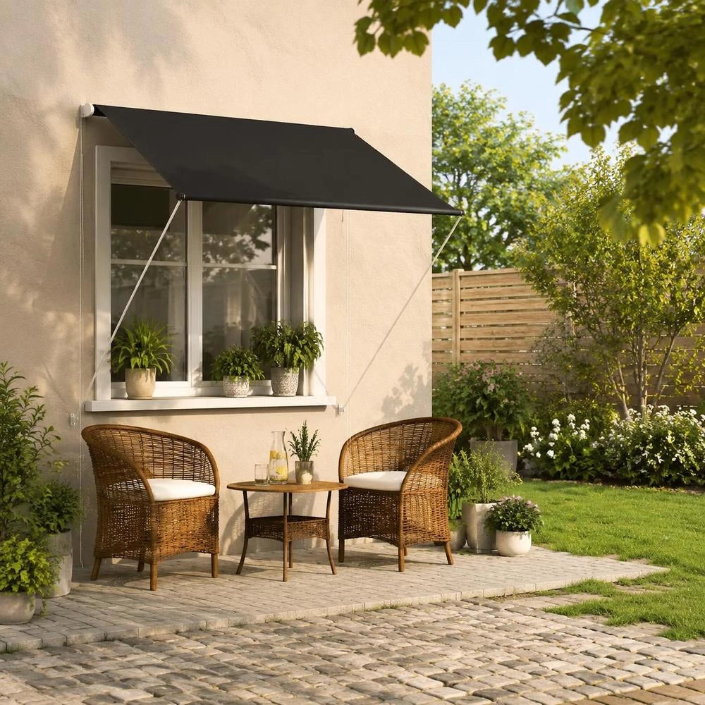 Retractable Awning 150x150 Cm Anthracite