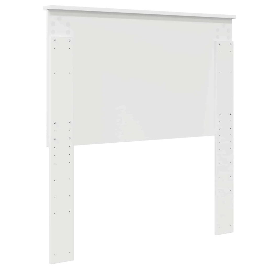 Testiera Bianco 100 cm Legno ingegnerizzato 887703