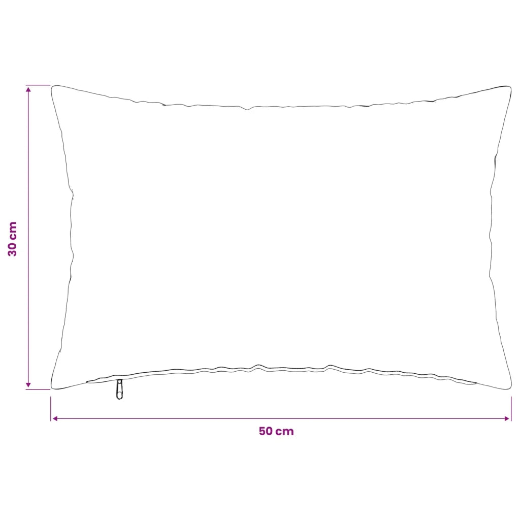 Federa 2 pz HEERLEN Rosa 30 x 50 cm Bouclé 907777
