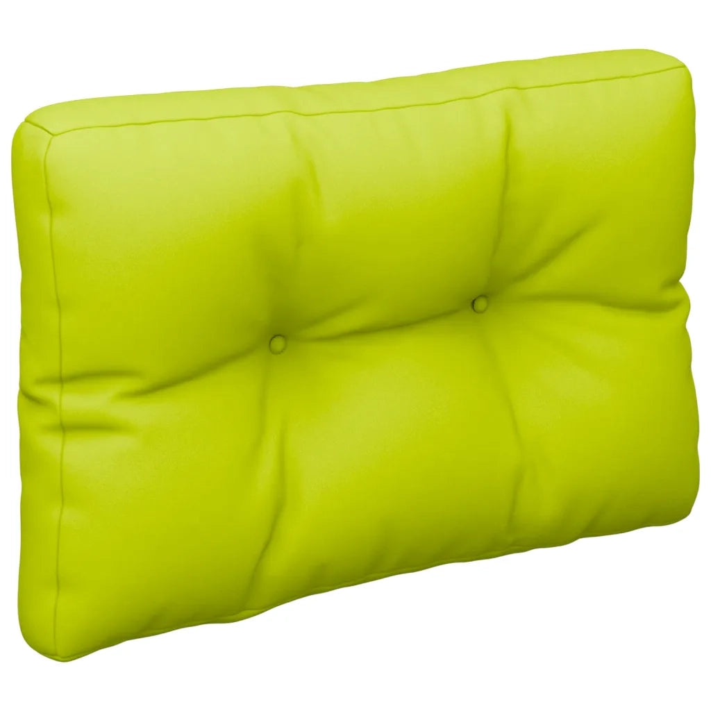 Cuscini per Divani in Pallet 2 pz | Cuscini per sedie Verde Intenso in Tessuto