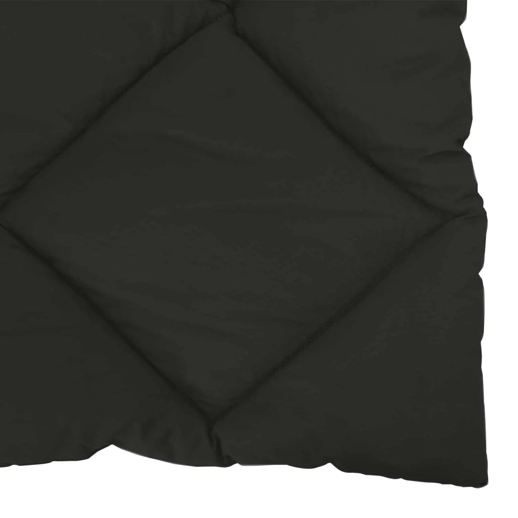 Piumone Completo Annuale Nero 155 x 220 cm Microfibra 42025591