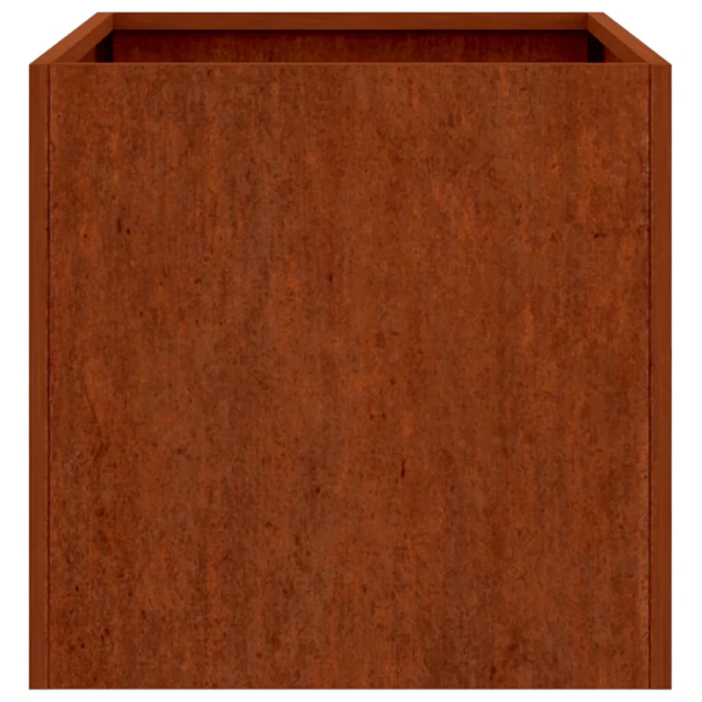 Fioriera 62x40x39 cm Acciaio Corten 821557