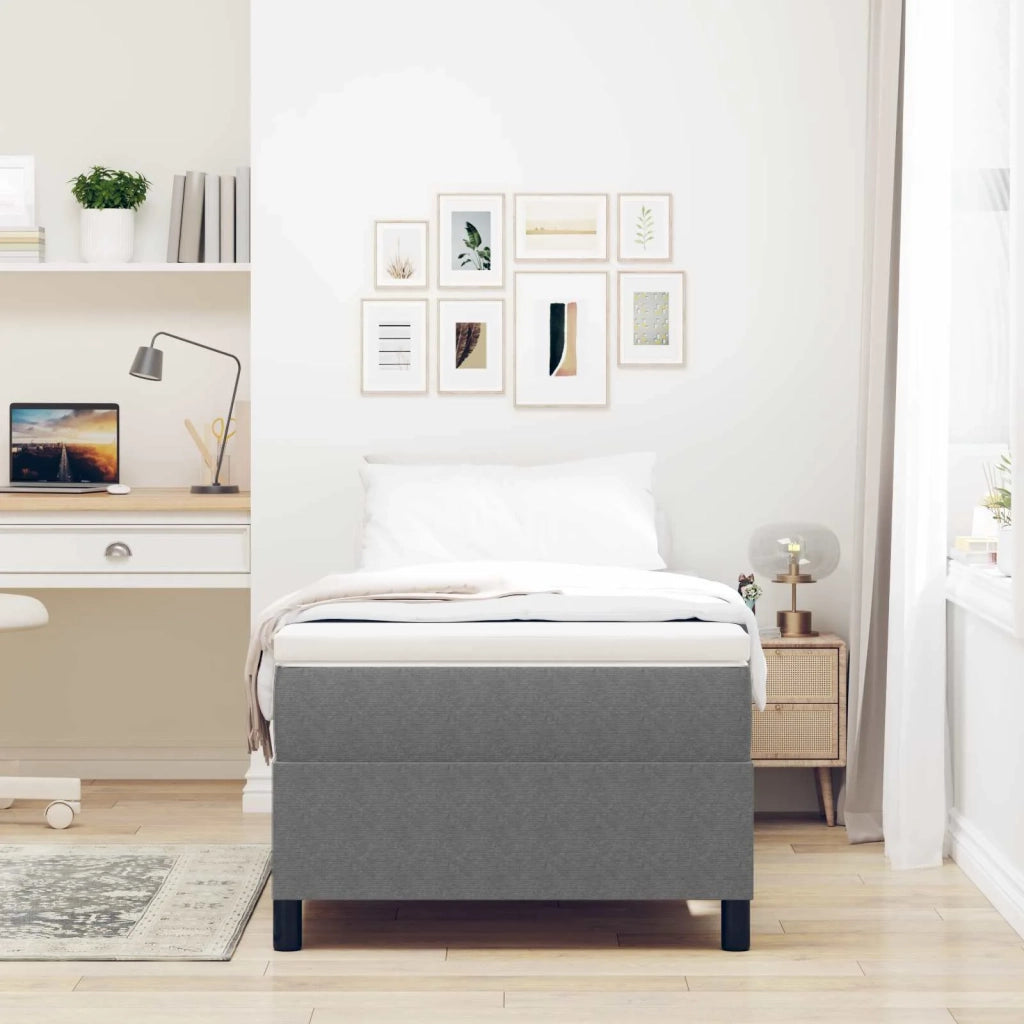 Struttura letto piattaforma Grigio chiaro 80 x 200 cm 3337377