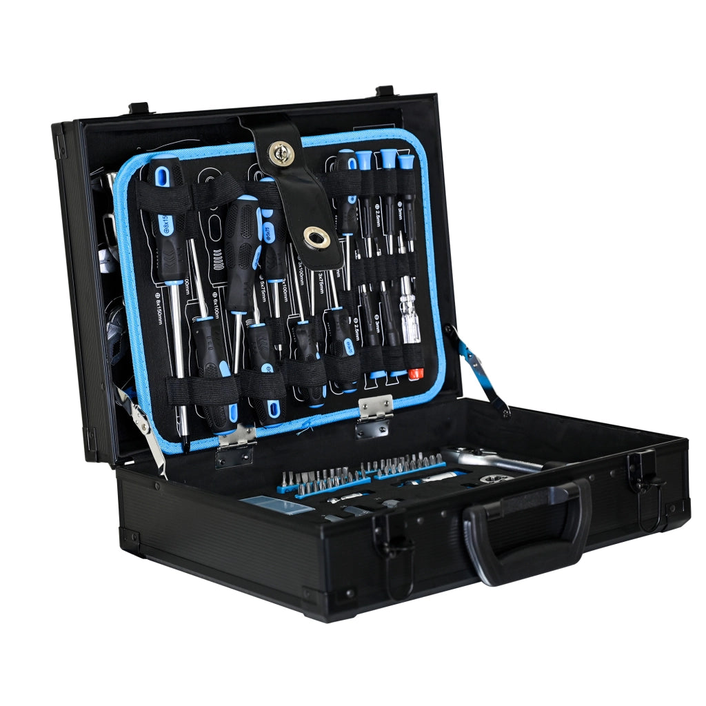 Set Attrezzi Riparazione Combinato, 247 Pezzi, Kit Base Fai-da-te Universale per Lavori Meccanici