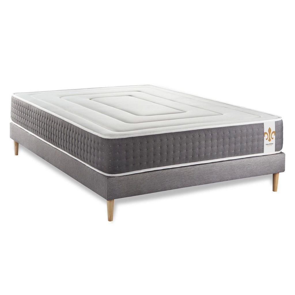 Set materasso e base 140x190 cm - Vingt-Six