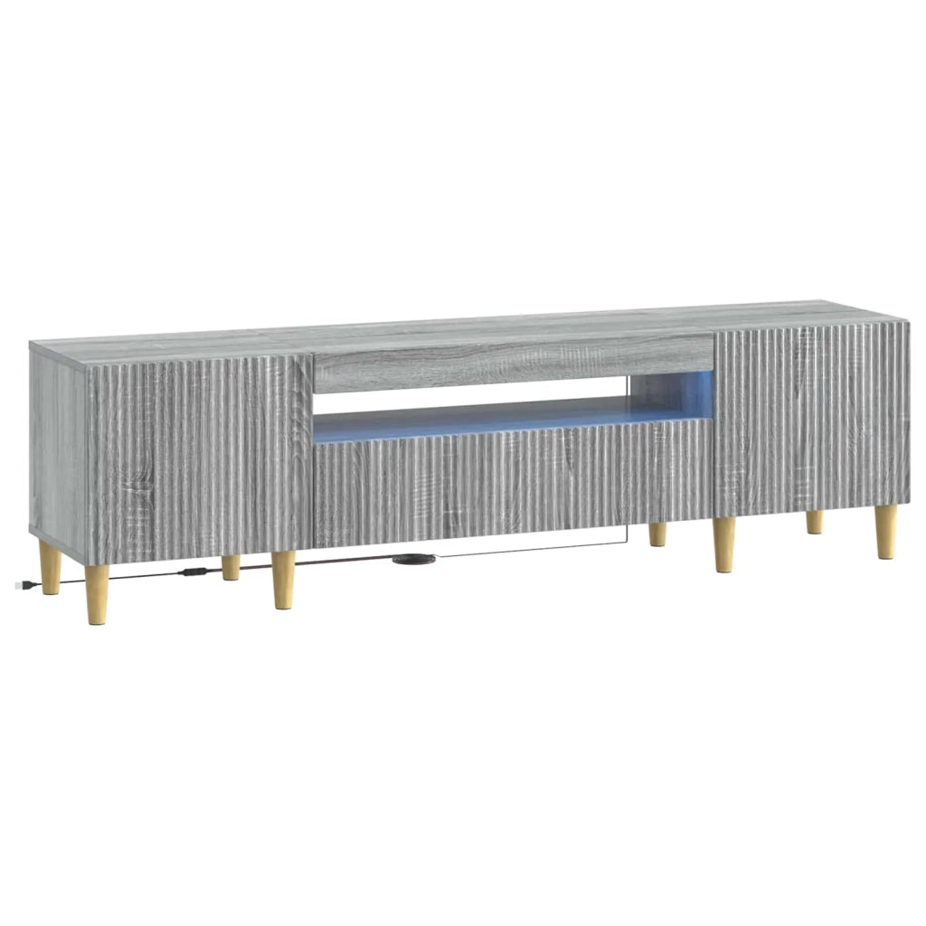 Mobile TV LED ARNHEM 153 x 35 x 43 cm Sonoma grigio 896691