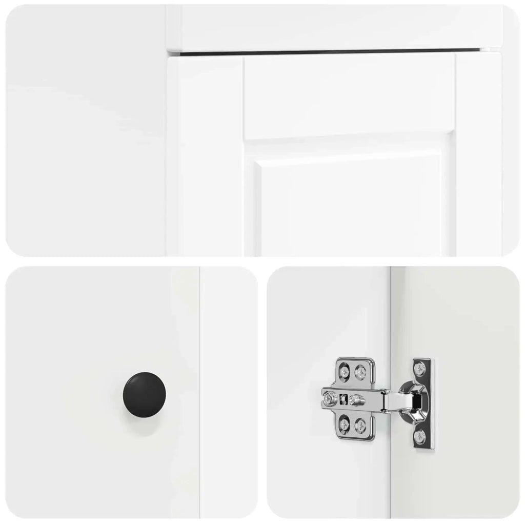 Mobile da bagno con Lavabo | Armadio Lavabo Bianco 42 x 40 x 84,5 cm