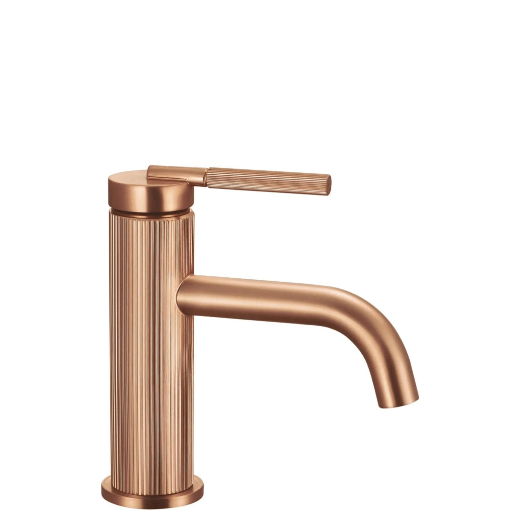 Rubinetto Da Lavabo Rea Argon Brush Copper Low
