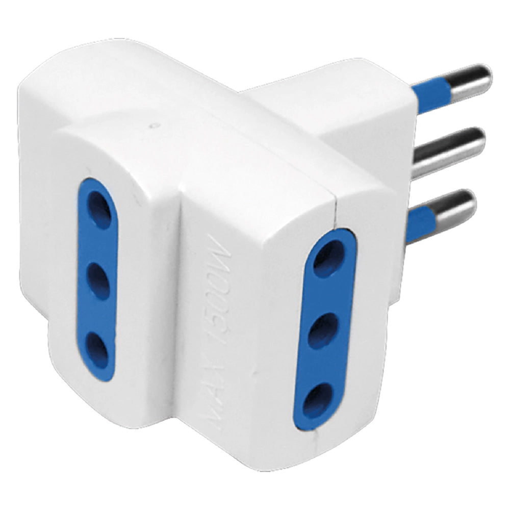 ADATTATORE pr.3 x 2P+T10/16A - sp.2P+T16A NOVAITALIA 4 PZ