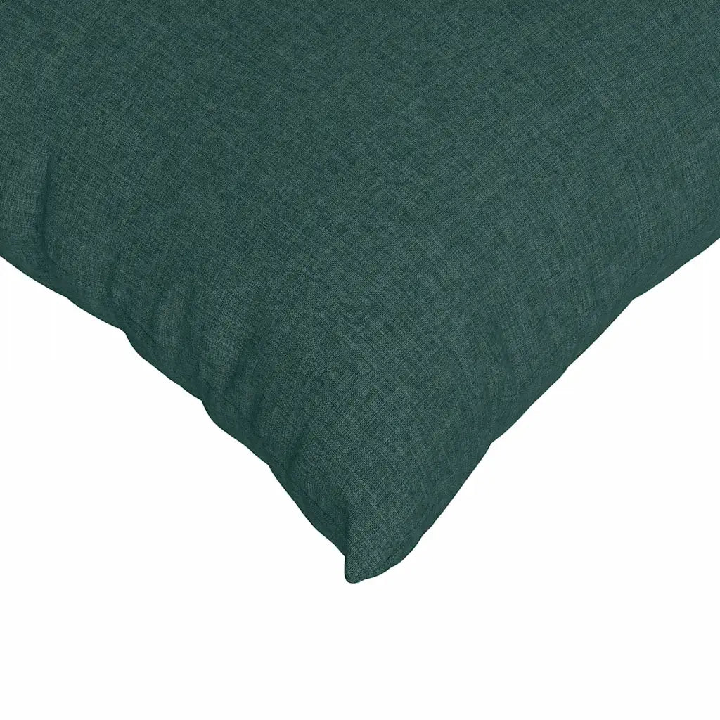 Cuscini da Divano 2 pcs Verde Scuro 45 x 45 cm Tessuto 42013916