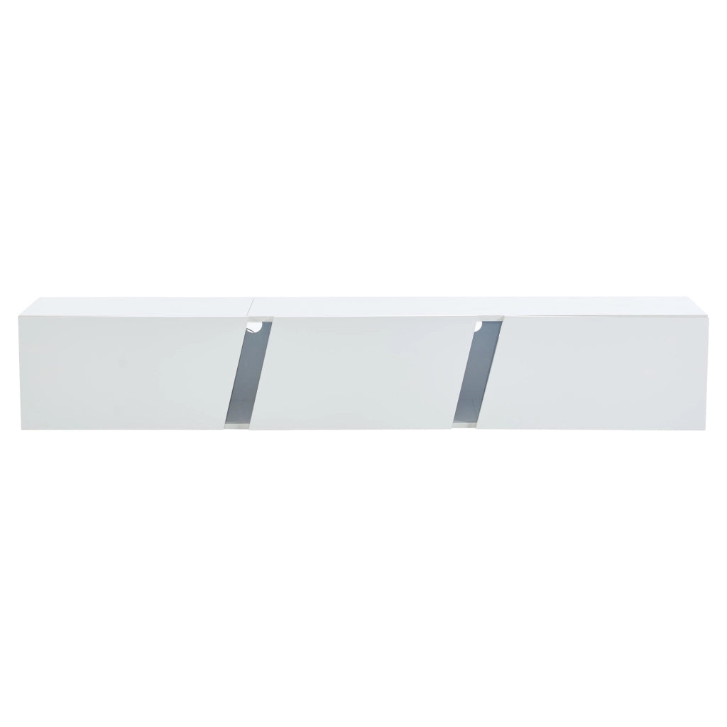 Mobile porta TV sospeso bianco 180 cm