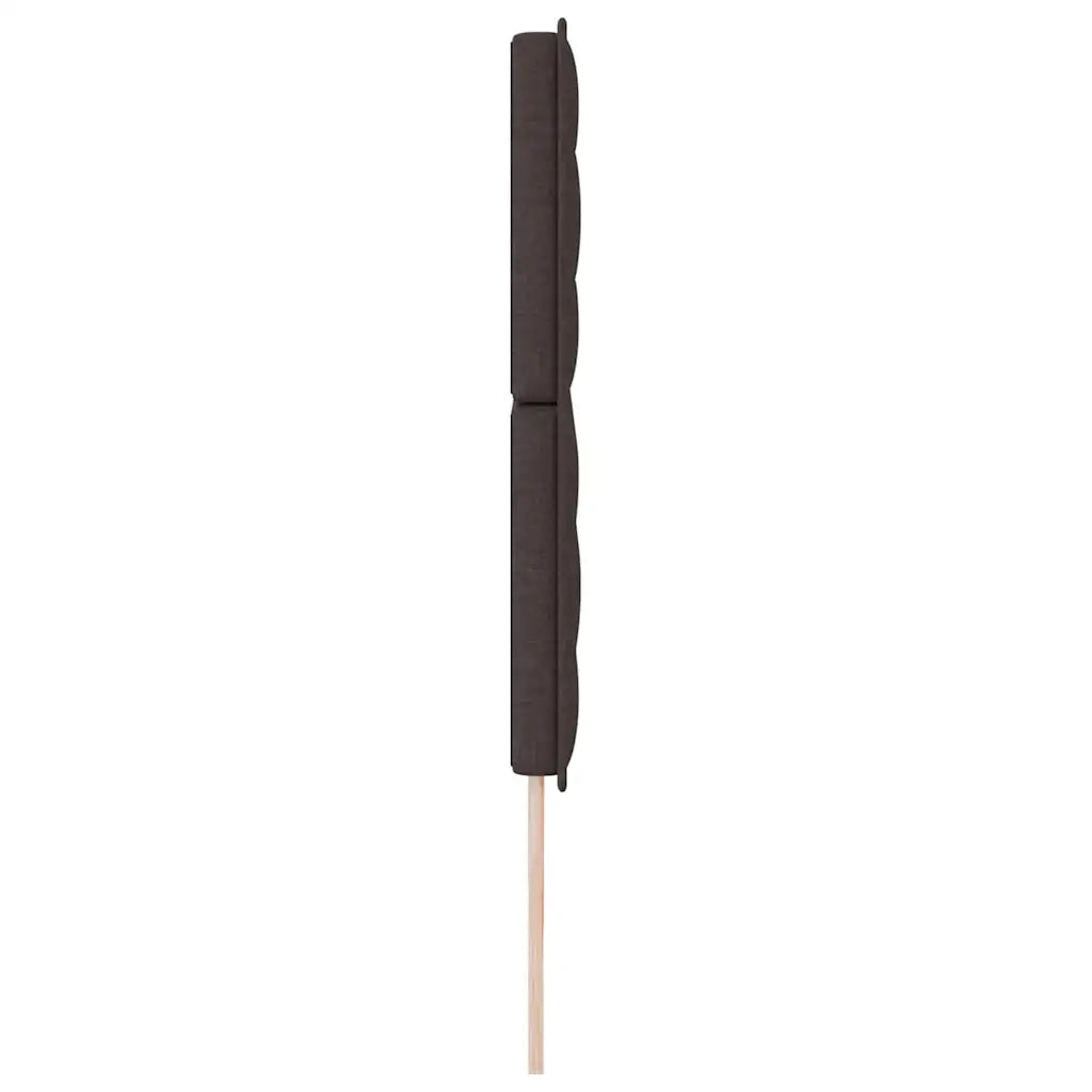 Testiera Marrone Scuro 200 cm Tessuto 3337708